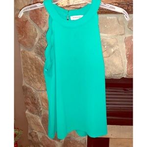 Green Manteau Tank Top